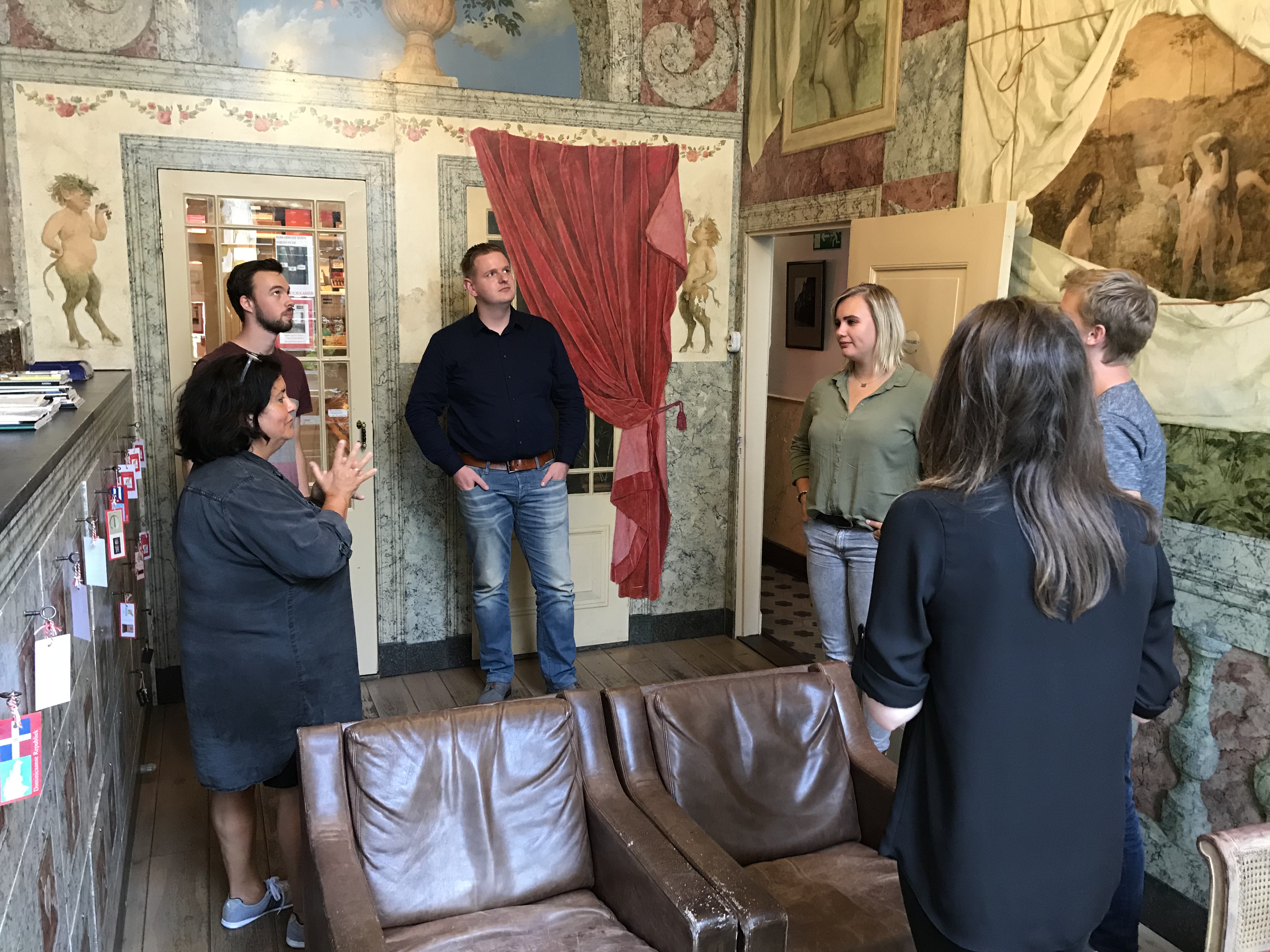 Intern's tour through history